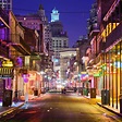 Bourbon Street in New Orleans, LA