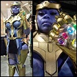 Female thanos cosplay Follow@thebeastheroes for more C2:-ilyana_raine ...