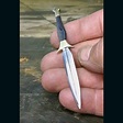Tiny dagger made out of high speed tool steel. Blacksmithing, Forging ...