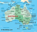 Mapas de Australia - Atlas del Mundo