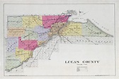 1899 Map of Lucas County Ohio - Etsy