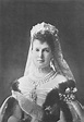 1902 Maria Pavlovna wearing tiara, veil, and jewels | Grand Ladies | gogm