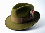 Fedora The PHOENIX Olive Green Fedora Hat For Men Mens | Etsy
