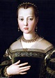Agnolo Bronzino - retrato de maria delaware Medici | Dipingere ritratti ...