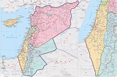 黎巴嫩地图 - 黎巴嫩地图高清版 - 黎巴嫩地图中文版