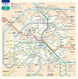 Mapa metro Paris (Paris Métro)