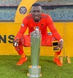 Richard Ofori expresses gratitude after winning MTN 8 trophy with Pirates