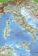 Mapy Taliansko - Taliansko mapa umiestnenia (Južnej Európe - Európa)