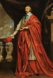 Portrait du Cardinal de Richelieu 1640 par Philippe de Champaigne ...