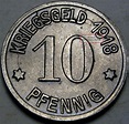 Ober - Glogau (germany) 10 Pfennig 1918 - Iron - Emergency Money / Notgeld