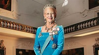 Nouveau portrait officiel de gala de la reine Margrethe II de Danemark
