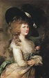 Portrait of Georgiana, Duchess of Devonshire by Thomas Gainsborough ...