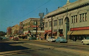 Chicago Avenue at Indianapolis Boulevard, circa 1955 - East Chicago ...