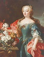a painting of a woman with flowers in her hand