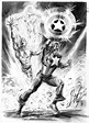 Captain America, Namor, and The Human Torch by Doug Braithwaite ...