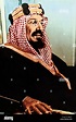 Saudi Arabia Portrait Of King Abdul Aziz Al-Saud First Monarch Of Stock ...