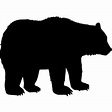Black bear 2 icon - Free black animal icons
