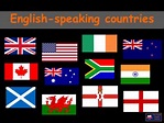 English Speaking Countries Flags