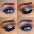 Mermaid Eye makeup. Follow Makeup_By_MichelleP on Instagram for details ...