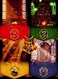 Hogwarts Houses - Pottermore Fan Art (27819650) - Fanpop