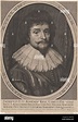 Retrato de Frederik v, Keurvorst del Palatinado, rey de Bohemia. Busto ...