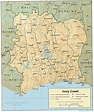 Costa de Marfil | Mapas Geográficos de Costa de Marfil - Mundo Hispánico™