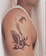 fallen angel tattoo | Greek tattoos, Body art tattoos, Cupid tattoo