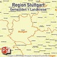 Stuttgart Landkarte