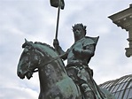 Equestrian statue of Otto I von Wittelsbach in Munich Germany