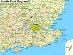 South East Coast England Map - Map of world