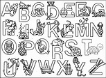 Animal Alphabet Coloring Pages Free at GetColorings.com | Free ...