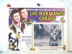 "LOS HERMANOS CORSOS" MOVIE POSTER - "I FRATELLI CORSI" MOVIE POSTER