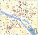 Stadtplan von Rouen | Detaillierte gedruckte Karten von Rouen ...