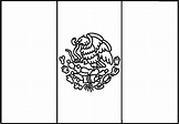 Mexican Flag Coloring Page Clip Art Library - vrogue.co