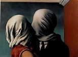 Pedagogica: René Magritte. Gli amanti. Il dipinto ci mostra due persone ...