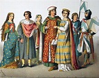 How Did People Make Fabric in the middle ages and How Did They Color It. | Middle ages clothing ...