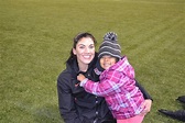 Hope Solo and young friend. (@hopesolo/Twitter) | Baby car seats, Young ...