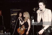 Mick Jones of The Clash, Nancy Spungen and Sid Vicious live at Max's ...