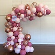 Balloon Arches - Balloon Brilliance | Pink balloons, Balloon garland ...