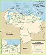 Venezuela political map - Ontheworldmap.com