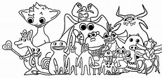 Garten of Banban coloring pages 4 2 – Having fun with children