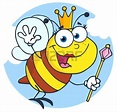 Felice Queen Bee Cartoon Character | Immagini, Queen