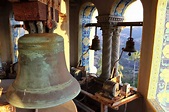 Inside one of the bell towers. | Hearst castle, Hearst, San simeon