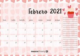 Calendario febrero 2021 - MAGICA DISSENY