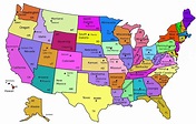 Printable Us Map With State Abbreviations - Printable US Maps