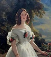 ca. 1842 Victoire, Duchesse de Nemours, Prinzessin von Sachsen Coburg ...