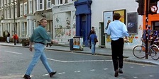 Blue door from Notting Hill - Brands & Films