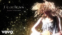 Taylor Swift - "Fearless (Taylor's Version)" (Official Music Video)