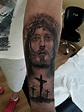 Eduard | Tatuaje de crucifijo, Tatuaje de cristo, Tatuajes religiosos