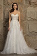 Sweetheart Corset Ivory Lace Wholesale Bridal Gown - BETANCY